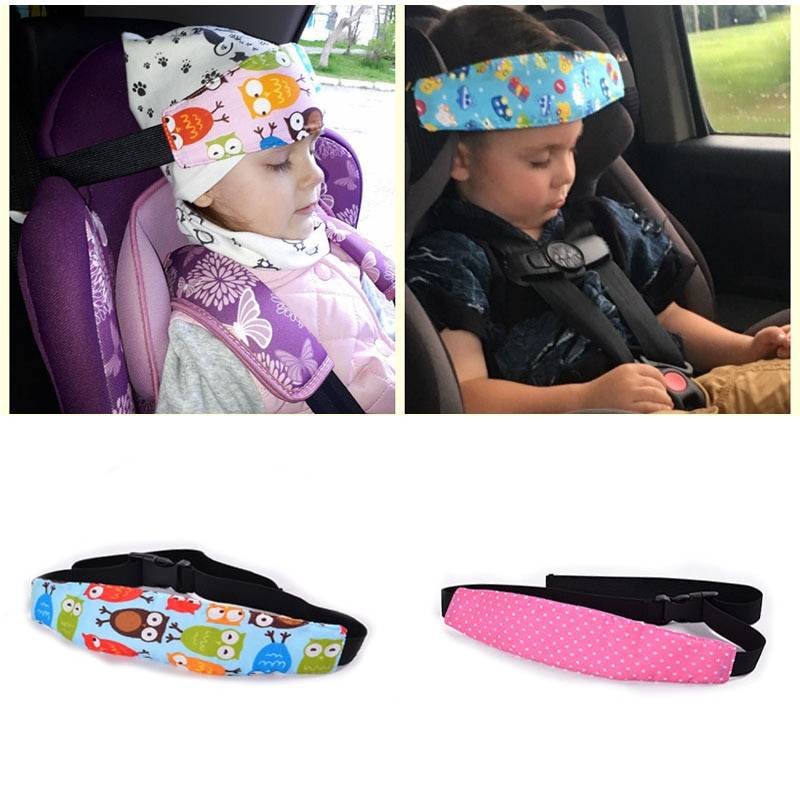 Baby Car Seat Head Support Band Car Organizers Pattern : Owls|Stars Baby Car Seat Head Support Band Car Organizers Pattern : Owls|Stars