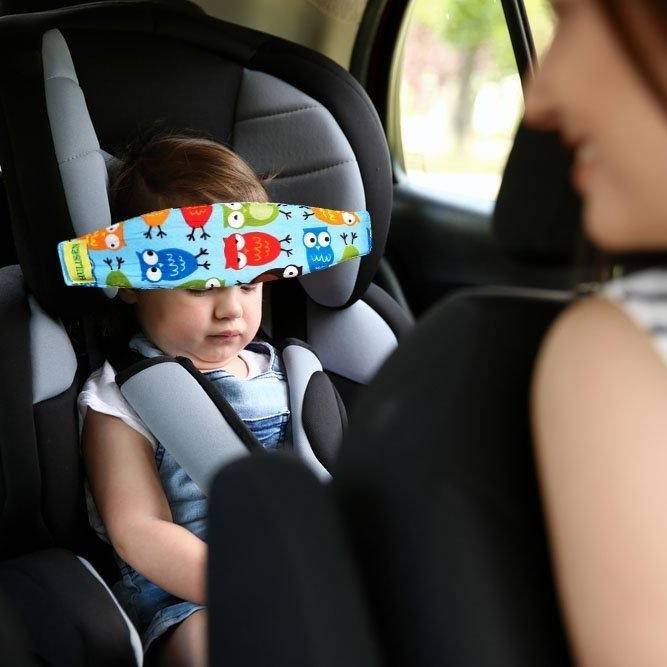 Baby Car Seat Head Support Band Car Organizers Pattern : Owls|Stars Baby Car Seat Head Support Band Car Organizers Pattern : Owls|Stars