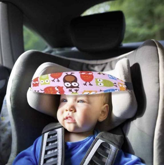 Baby Car Seat Head Support Band Car Organizers Pattern : Owls|Stars Baby Car Seat Head Support Band Car Organizers Pattern : Owls|Stars