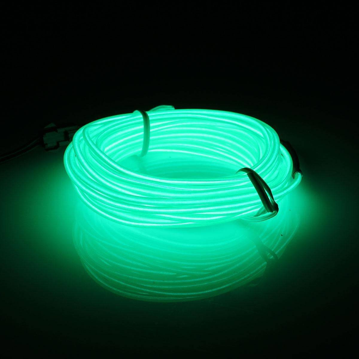 Neon Glow Cable Car Accessories Set : 3 Blue Cables|3 Green Cables Neon Glow Cable Car Accessories Set : 3 Blue Cables|3 Green Cables