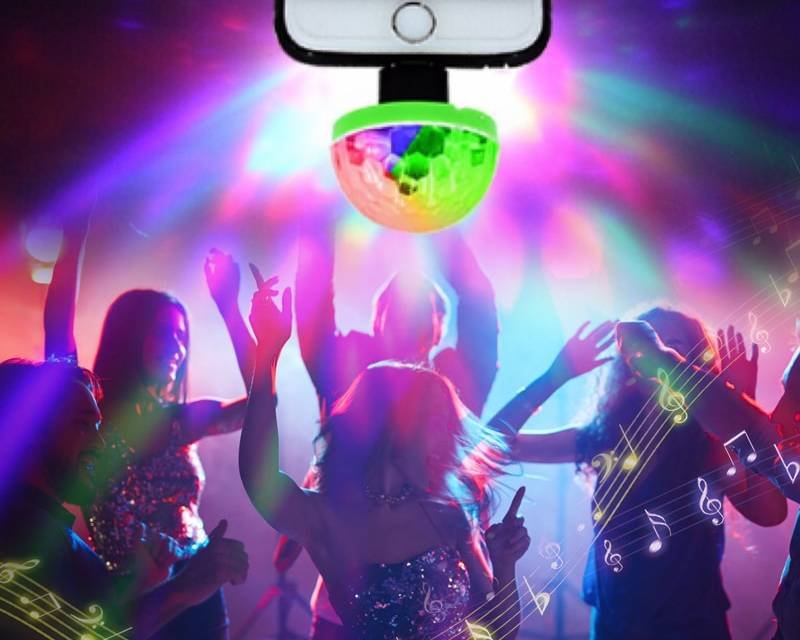Mini USB Disco Light Best Sellers Car Accessories Plug Type : With Android Adapter|With Apple Adapter Mini USB Disco Light Best Sellers Car Accessories Plug Type : With Android Adapter|With Apple Adapter