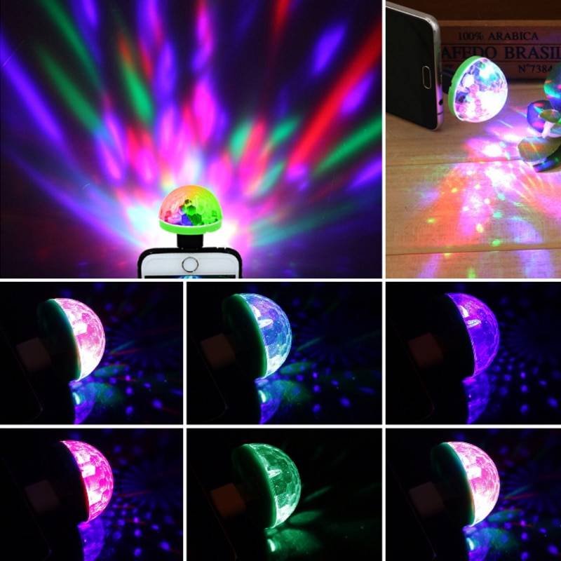 Mini USB Disco Light Best Sellers Car Accessories Plug Type : With Android Adapter|With Apple Adapter Mini USB Disco Light Best Sellers Car Accessories Plug Type : With Android Adapter|With Apple Adapter