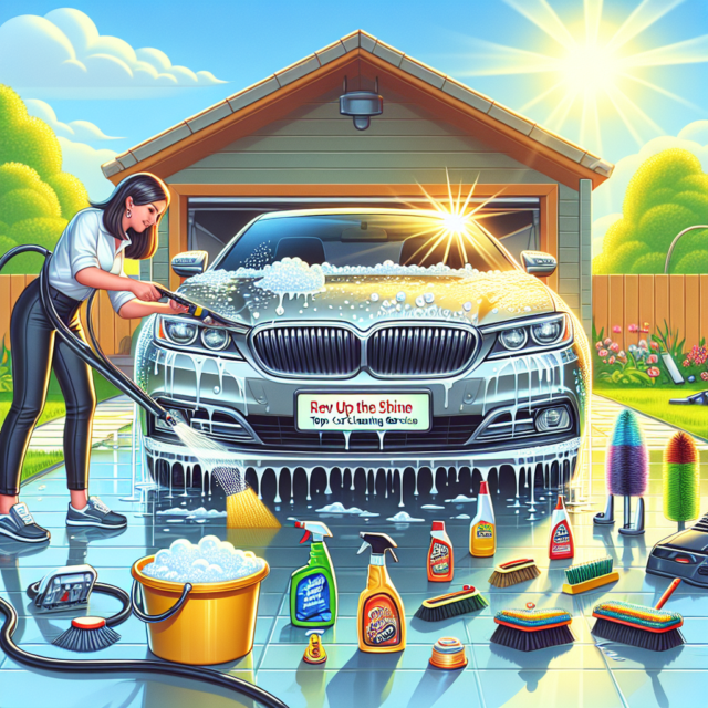 Rev up the Shine: Top Car Cleaning Services to Keep Your Ride Looking Fresh