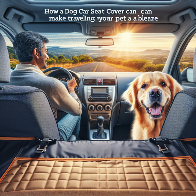 How a Dog Car Seat Cover Can Make Traveling with Your Pet a Breeze