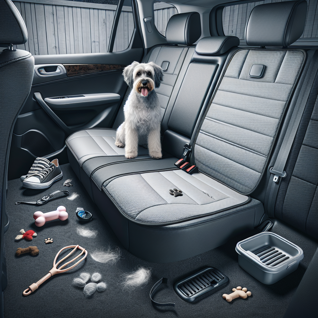 Say Goodbye to Pet Hair and Messy Paw Prints with a Dog Car Seat Cover